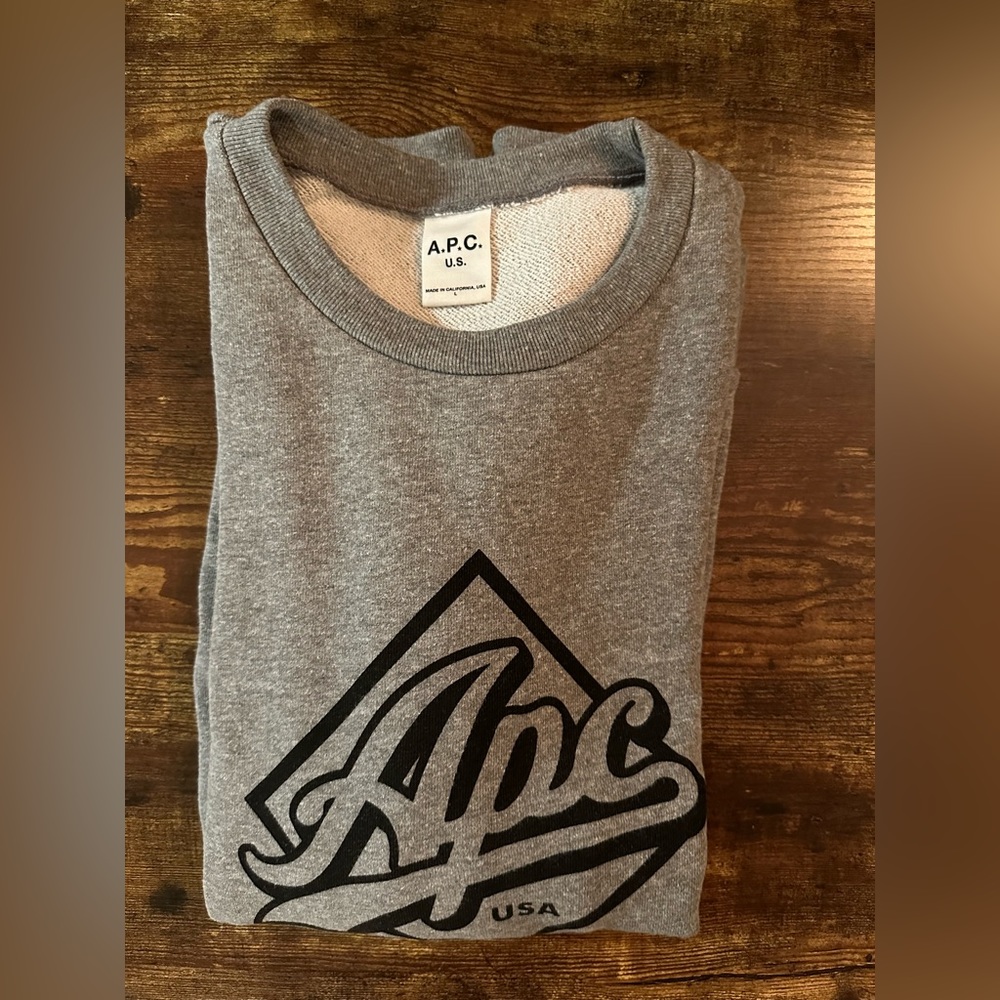 Perfect Condition - APC Crewneck Sweater - L